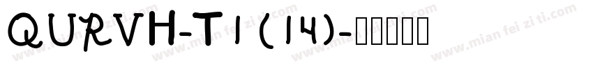 QURVH-T1 (14)字体转换